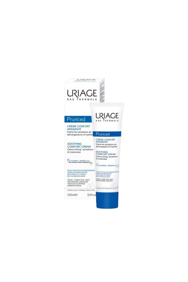 Crème Apaisante Pruriced d'Uriage 100ml - Soulage les démangeaisons
