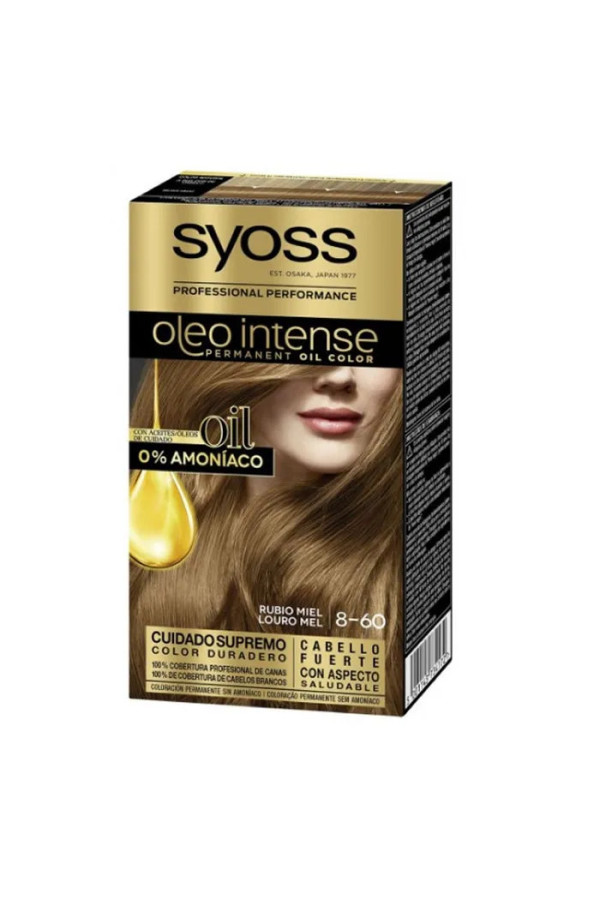 Syoss Oleo Intense Coloration Permanente 8-60 Blond Miel