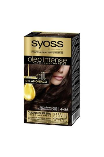 Syoss Oleo Intense Coloration Permanente Ice Brown 4-86