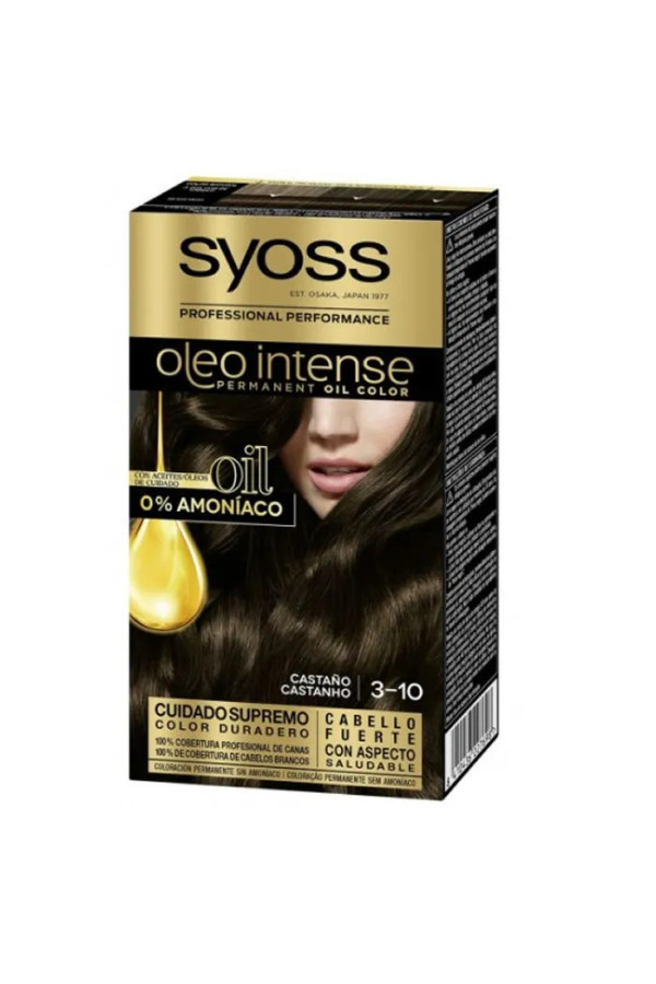Coloration capillaire permanente Syoss Oleo Intense 3-10 Marron