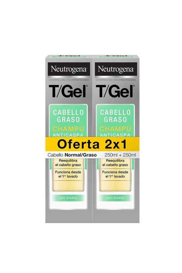 Shampooing Neutrogena T/Gel pour cheveux huileux & normaux