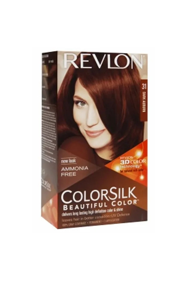 Coloration naturelle sans ammoniaque Revlon Colorsilk 31 Auburn Foncé