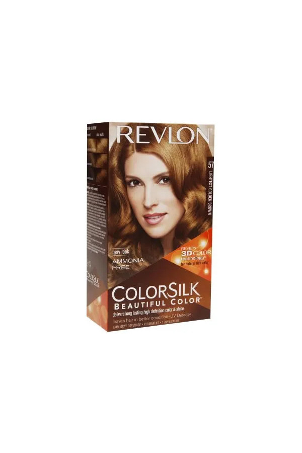Revlon Colorsilk Sans Ammoniaque 57 Châtain Doré Clair