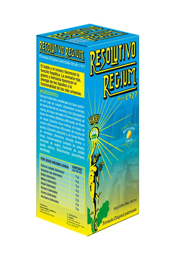 Plameca Resolutivo Regium 600ml: Une solution naturelle