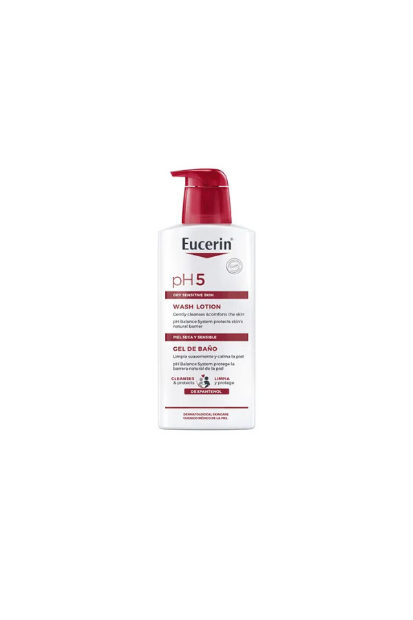 Hydratation optimale avec la lotion Eucerin pH5