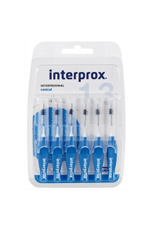 Brosses à dents Interprox 1.3 Conique 6 Unités