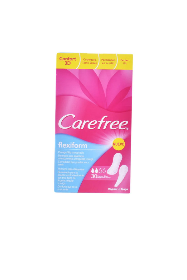 Carefree Flexiform Protège Slip 30 Unités
