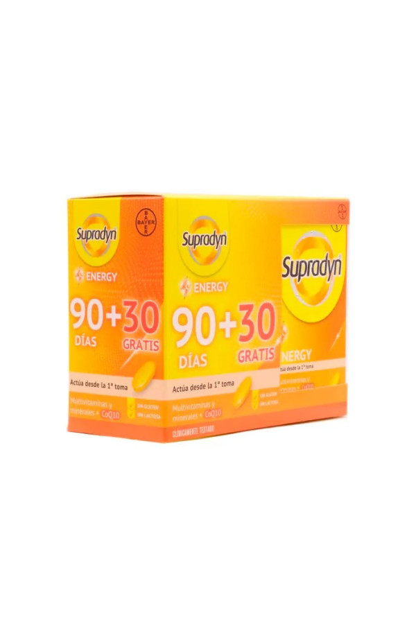 Supradyn Energy 90 Comprimés + Cadeau de 30 Comprimés 