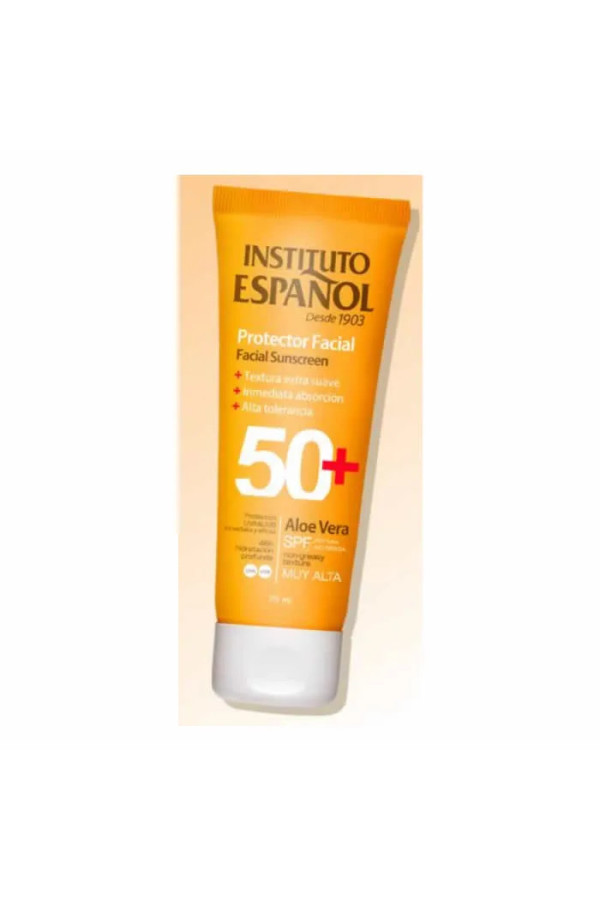 Instituto Español Facial Sunscreen Aloe Vera Spf50 75ml