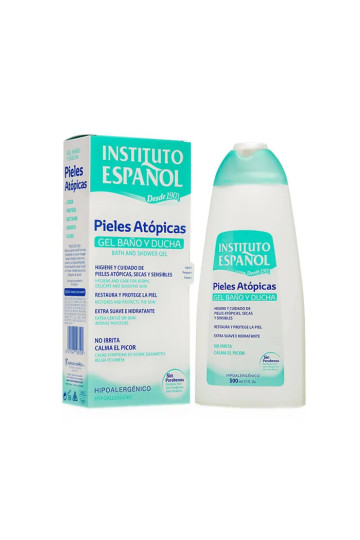 Instituto Español Atopique Peau Gel Pour Le Bain Et La Douche 500ml