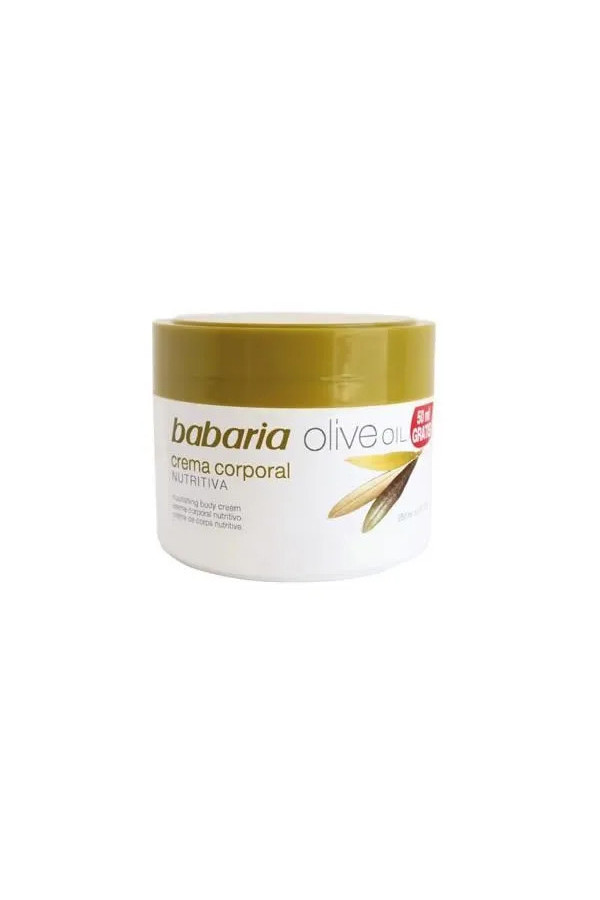 Babaria Crème Corporelle Hydratante Huile D Olive 250ml