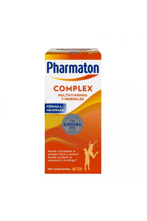 Pharmaton Complex Multivitamins and Minerals with Ginseng G115 100 Capsules