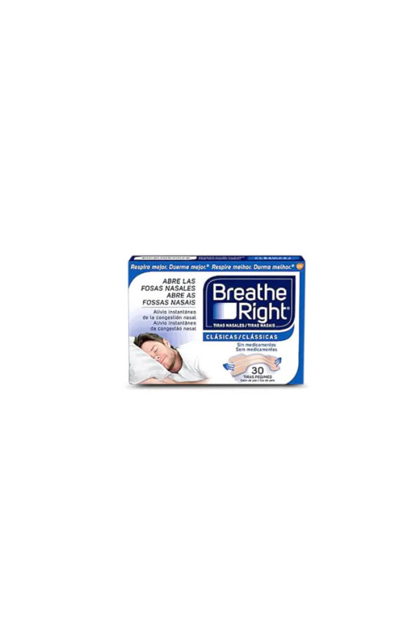 Breathe Right Bandes Nasales Petite Taille 30 Unités 