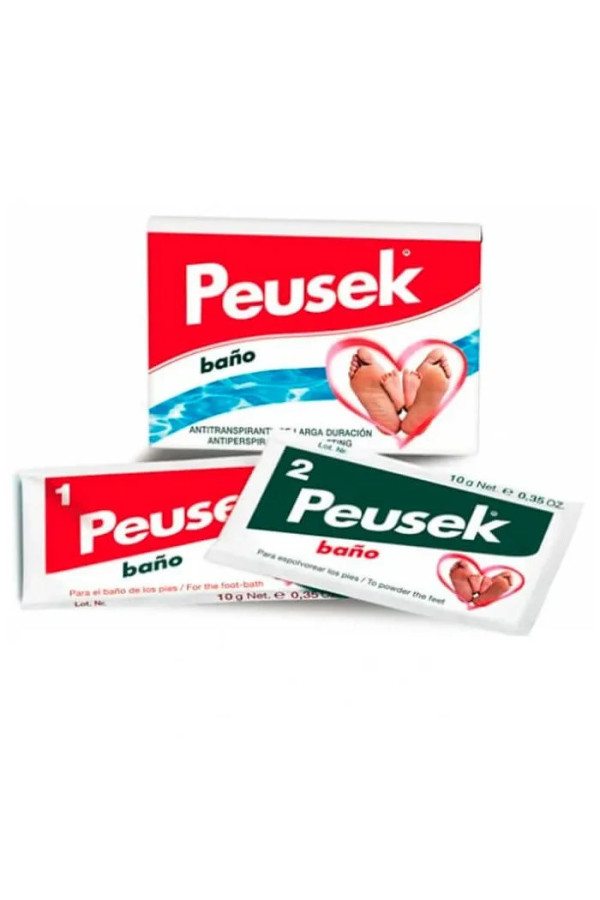 Peusek Antiperspirant Foot Bath 2 Sachets 20g