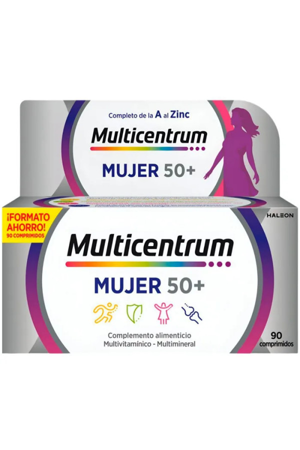Multicentrum Femme 50+ 90 Comprimés