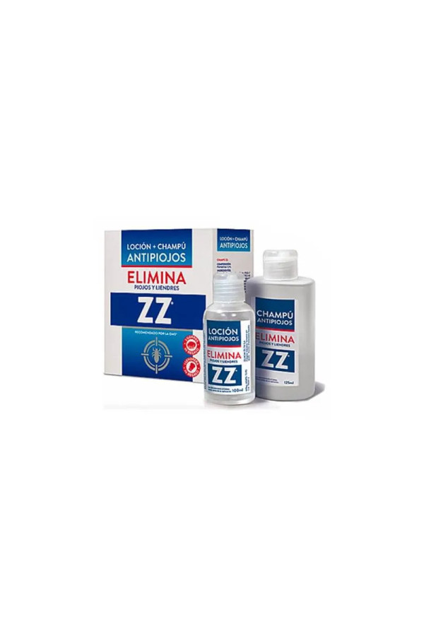 Zz Pack Loción 100ml Champú Antipiojos 125ml