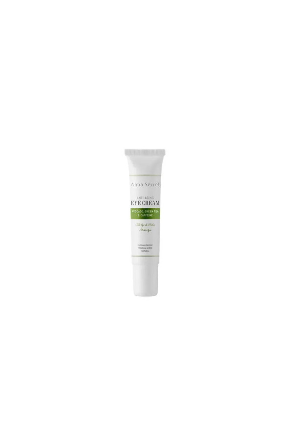 Alma Secret Eye Cream Antiedad Con Aguacate, Té Verde y Cafeína 10ml