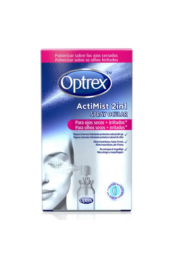 Optrex ActiMist 2in1 Spray Yeux Secs Ou Fatigués 10ml
