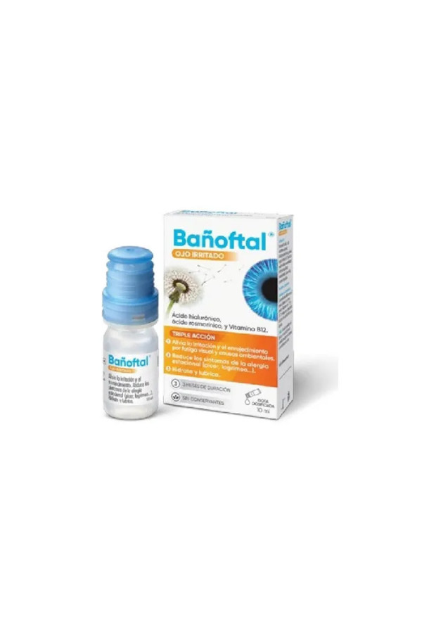 Bañoftal Oeil Irrité Triple Action 10ml