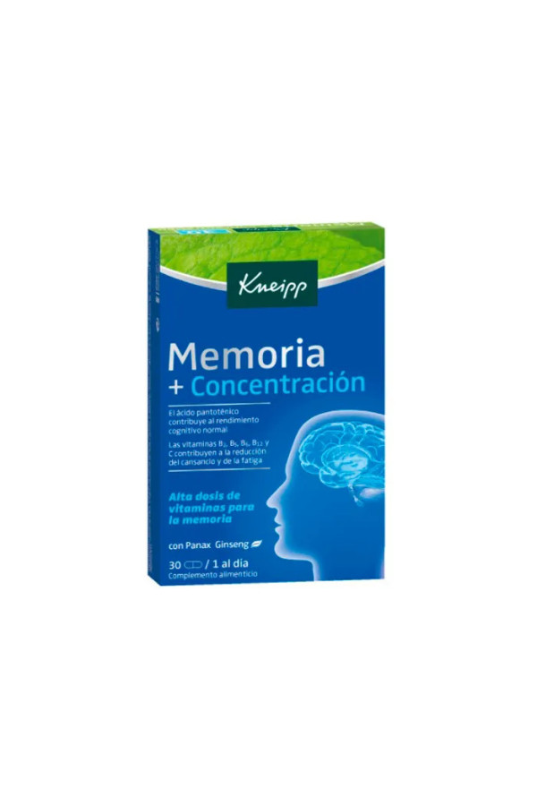 Kneipp Mémoire Concentration 30 Caps