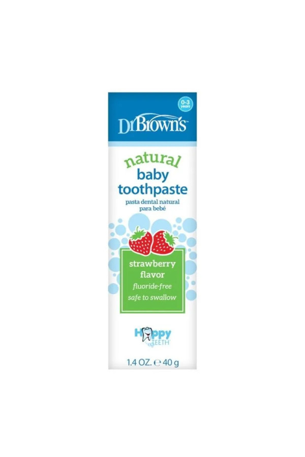 Dr.Brown's Toothpaste Fresa Flavour 40g