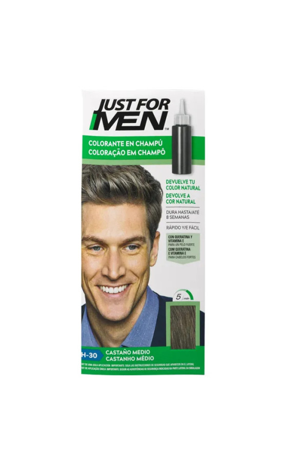 Just For Men Shampooing colorant brun moyen 30ml