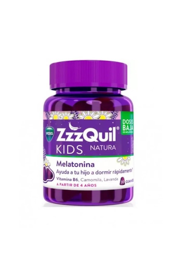 Vicks Zzzquil Natura Kids Melatonin 30 Unitès