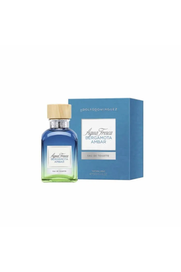 Adolfo Dominguez Agua Fresca Bergamota Ambar Eau De Toilette Vaporisateur 120ml