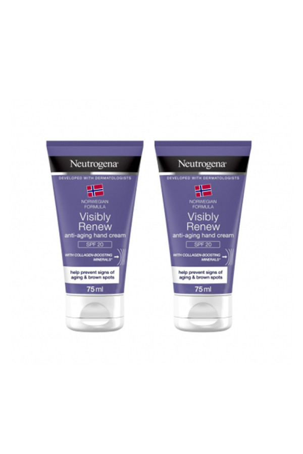 Neutrogena Crème Pour Les Mains Anti-Âge Spf 20 Duo 75ml