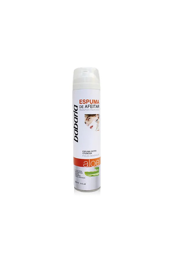 Babaria Mousse À Raser Aloe Vera Peaux Sensibles 300ml