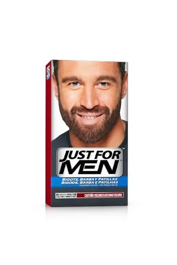 Just For Men Moustache Et Barbe Châtain Foncé 28.4g
