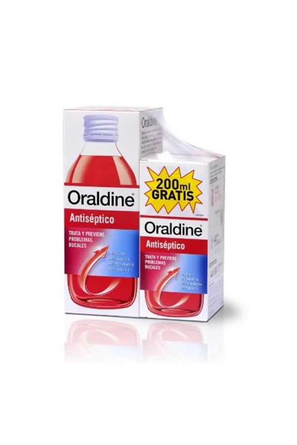 Oraldine Antiseptic 400ml Coffret 2 Produits 