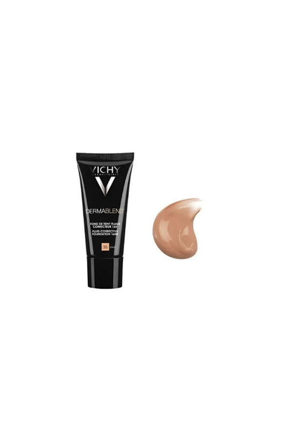 Vichy Dermablend Fond De Teint Correcteur 16h 35 Sand 30ml