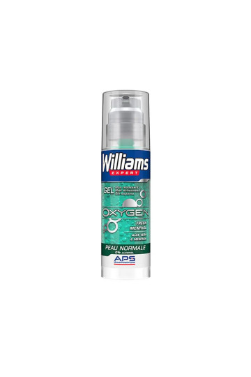 William Expert Oxygen Gel À Raser Peau Normale