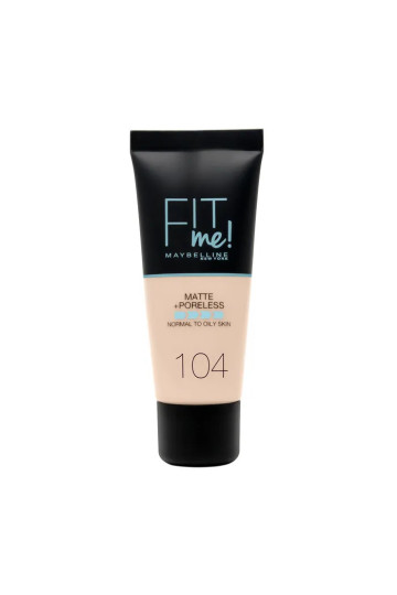 Maybelline Fit Me Matte & Poreless Foundation 104 Soft Ivory 30ml