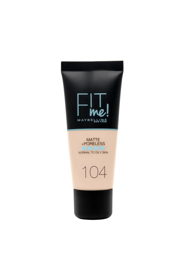 Maybelline Fit Me Matte & Poreless Foundation 104 Soft Ivory 30ml