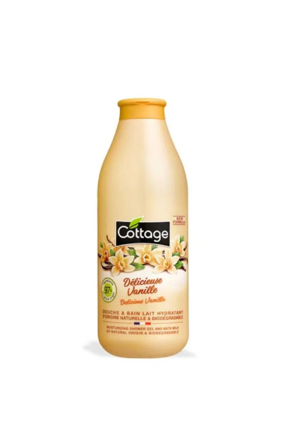 Cottage Delicious Vanilla Douche & Bain Lait Hydratant 750ml