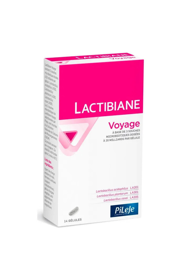 Pileje Lactibiane Voyage 14 Gélules