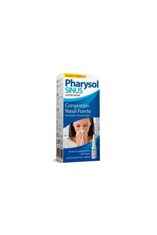 Reva Pharysol Sinus Congestión Nasal Fuerte 15ml