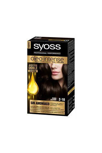 Syoss Olio Intense Tinte Sin Amoniaco 6,76-Cobrizo Ambar 5 Piezas