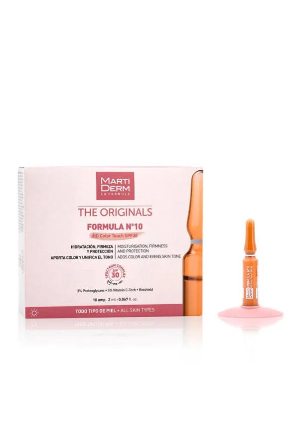 Martiderm Formula N10 HD Spf10 10 Ampoules 