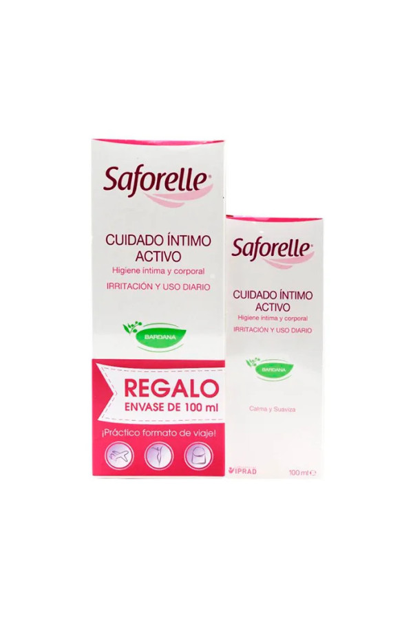 Saforelle Soins intimes 250ml + 100ml Cadeau