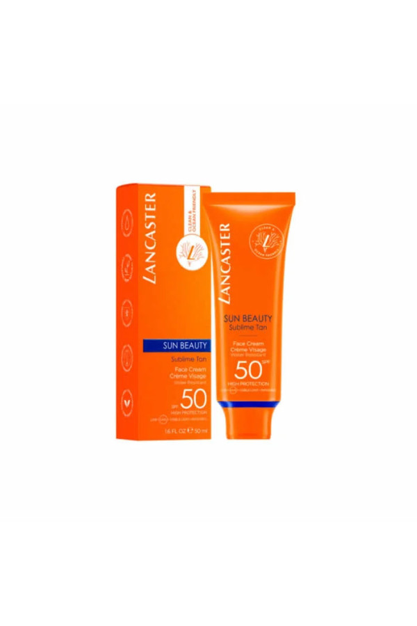 Lancaster Sun Beauty Sublime Tan Face Cream Spf50 50ml