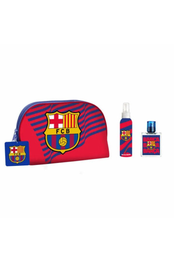 Fc Barcelona Eau De Toilette Spray 50ml Coffret 3 Produits