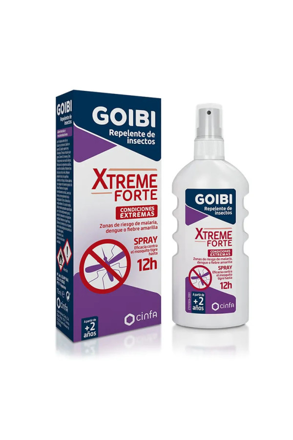 Goibi Xtreme Forte Répulsif Insectes Spray 200ml