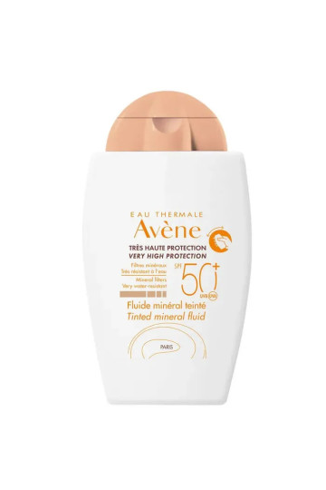 Avène Sol Fluide Colorant Minéral SPf50+ 40 ml