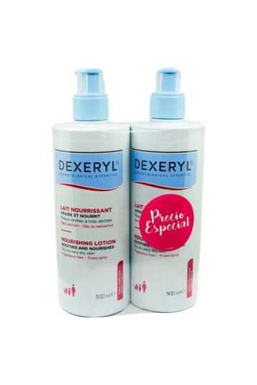 Dexeryl Duo Lotion Nourrissante 2x 500 ml