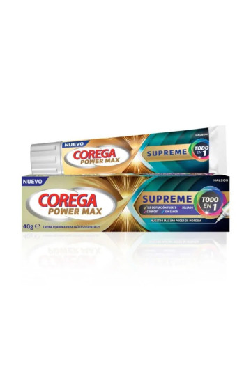 Crème Fixatrice Suprême Corega Pour Prothèses Dentaires 40gr