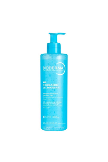 Bioderma Hydrabio Gel Moussant Micellar Cleansing Foaming Gel 400ml