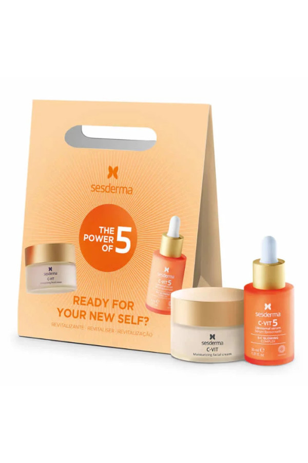 Sesderma C-Vit Cream 50ml + C-Vit Serum 30ml Coffret 2 Produits